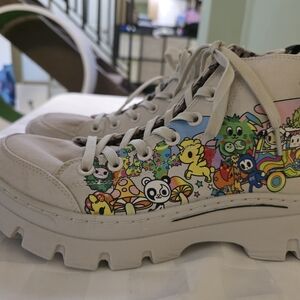 Skechers Tokidoki High-Top Sneakers with Pastel Accents